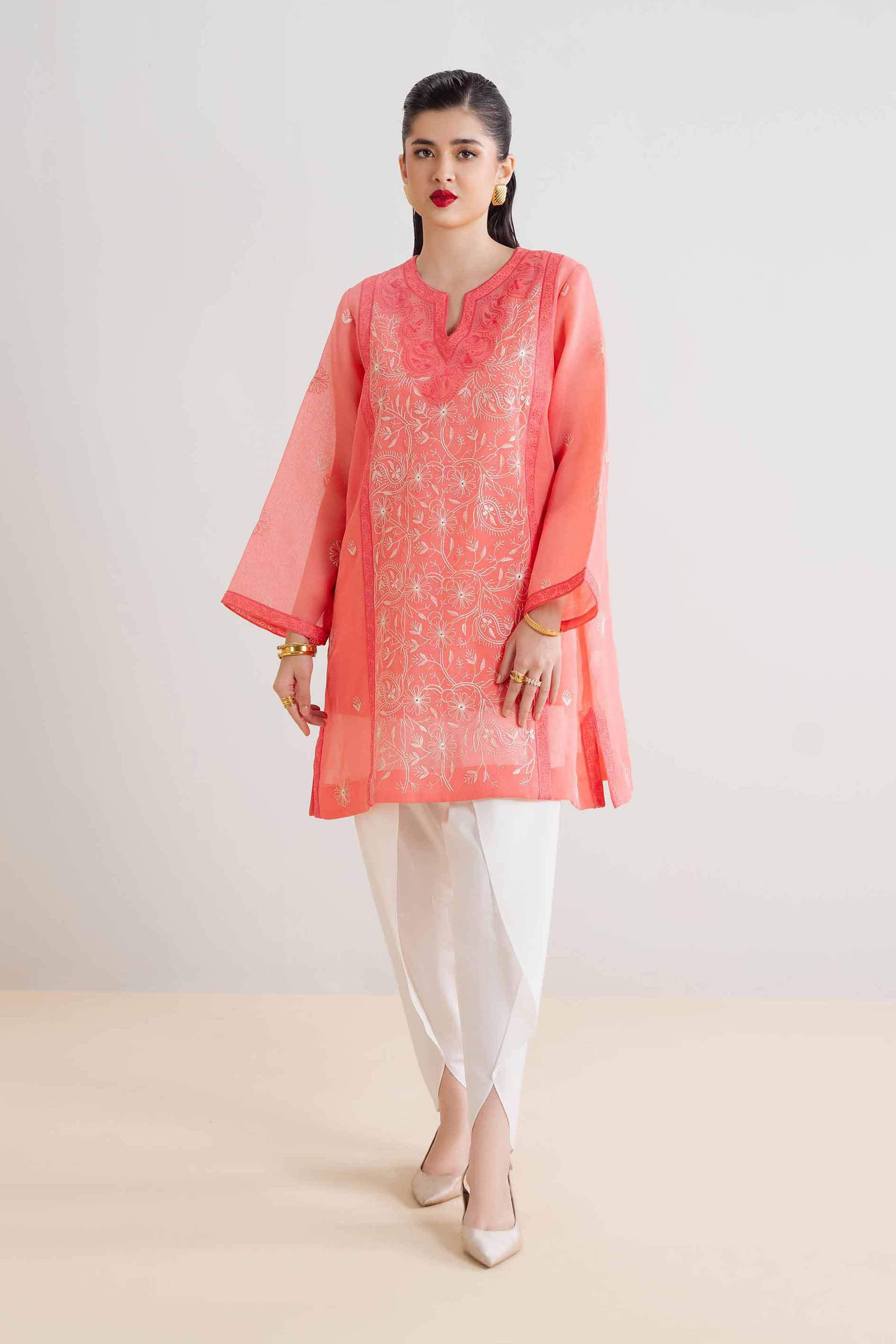 2 Piece - Embroidered Suit - PCS25-03