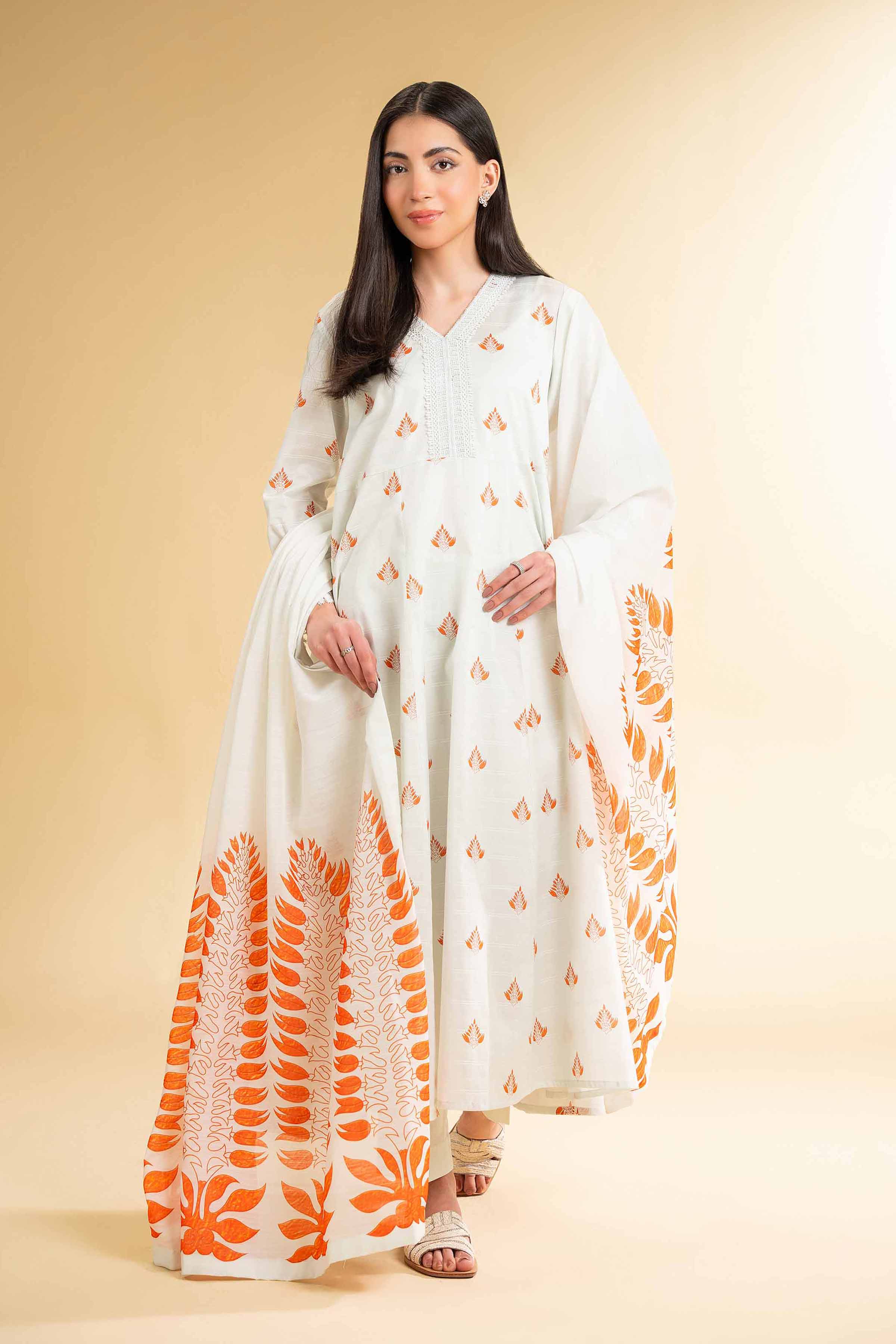 3 Piece - Digital Printed Suit - 42501679