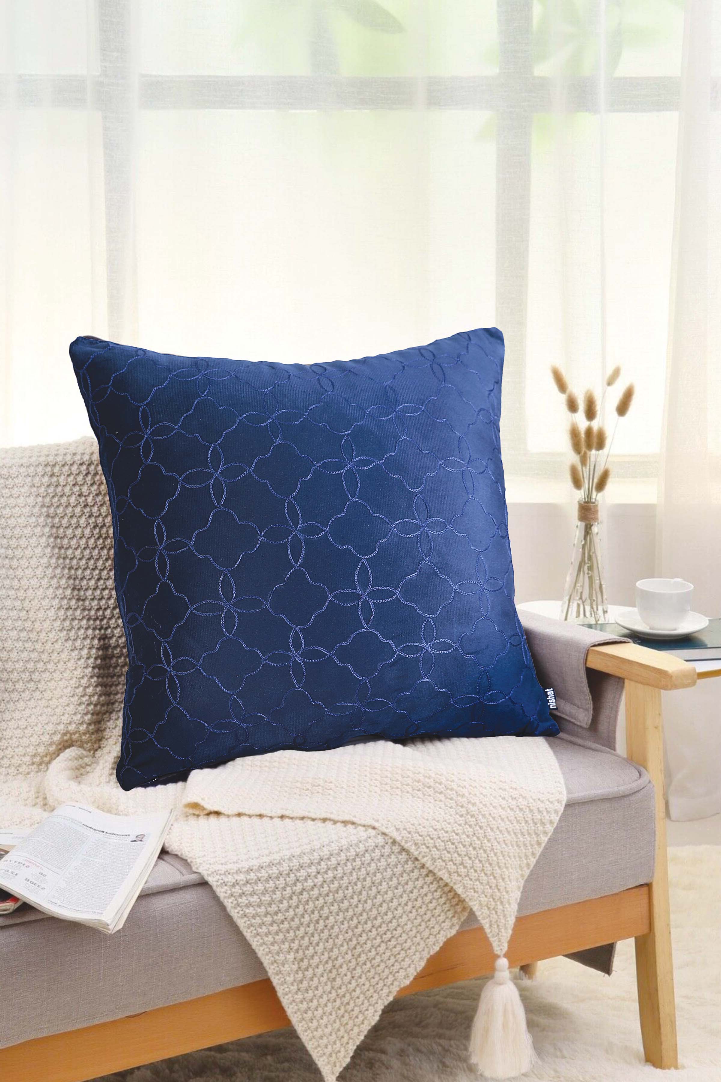 Skylark Cushion Cover Emb