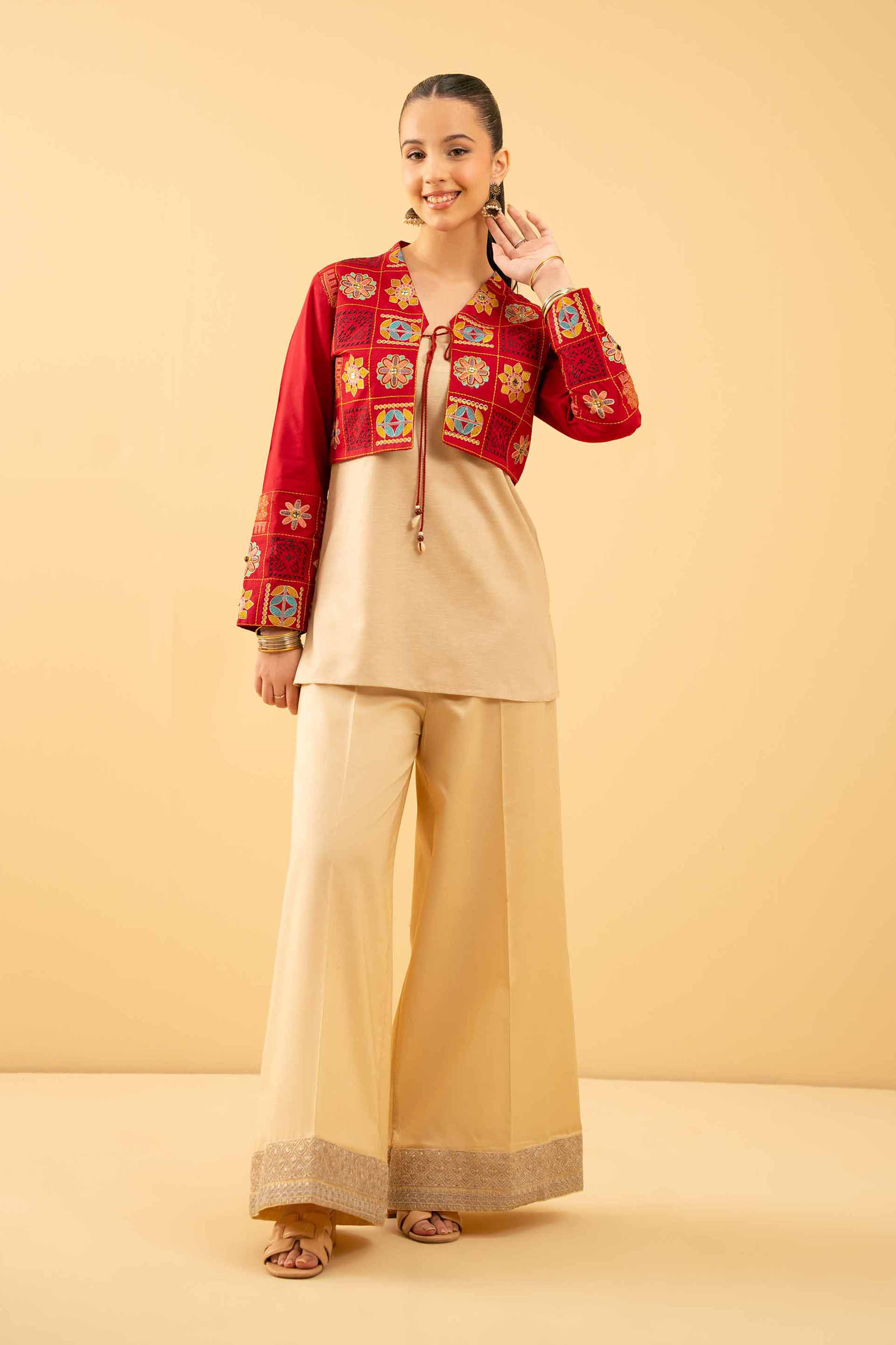 Embroidered Jacket - PE25-331