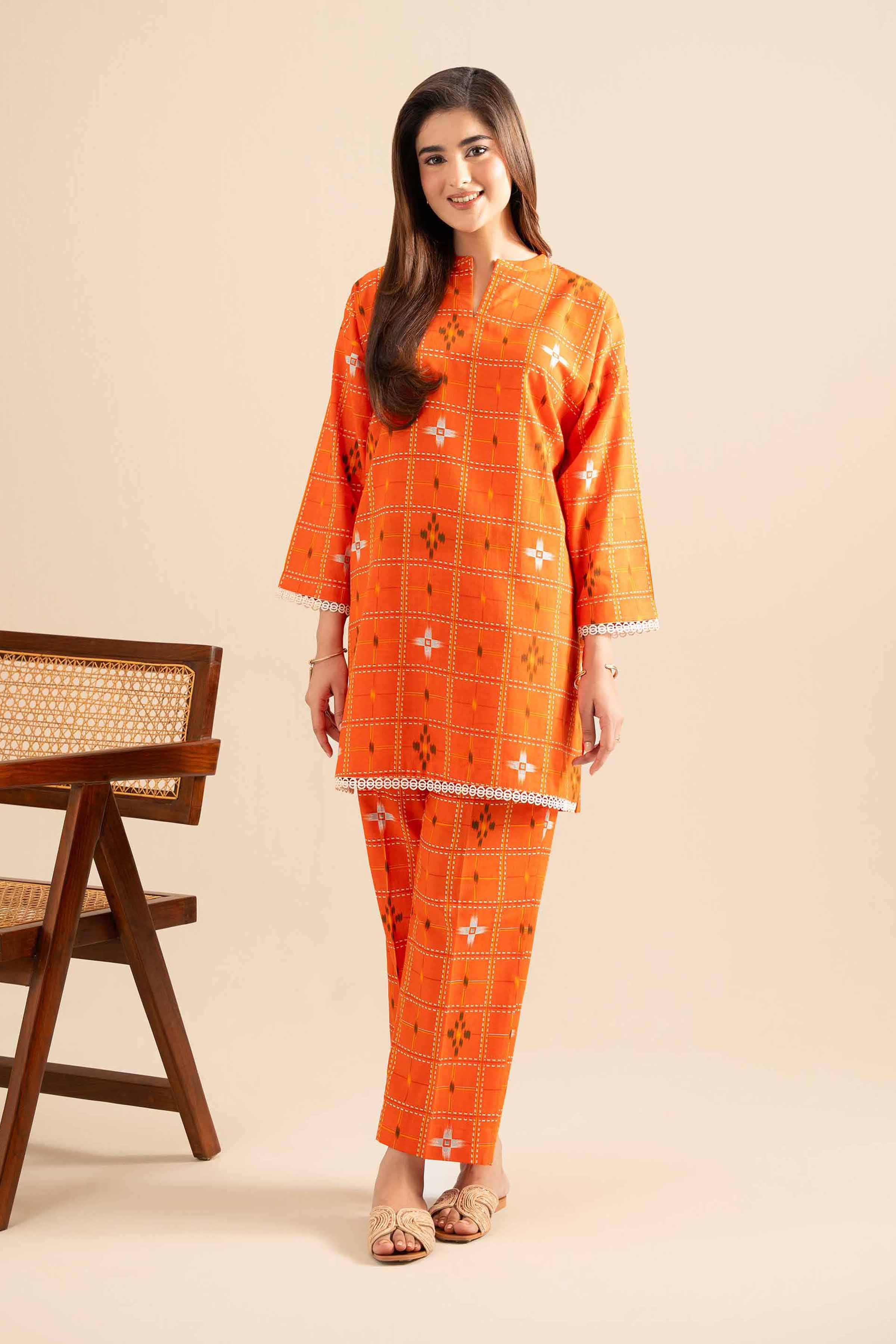 2 Piece - Printed Suit - PE25-404