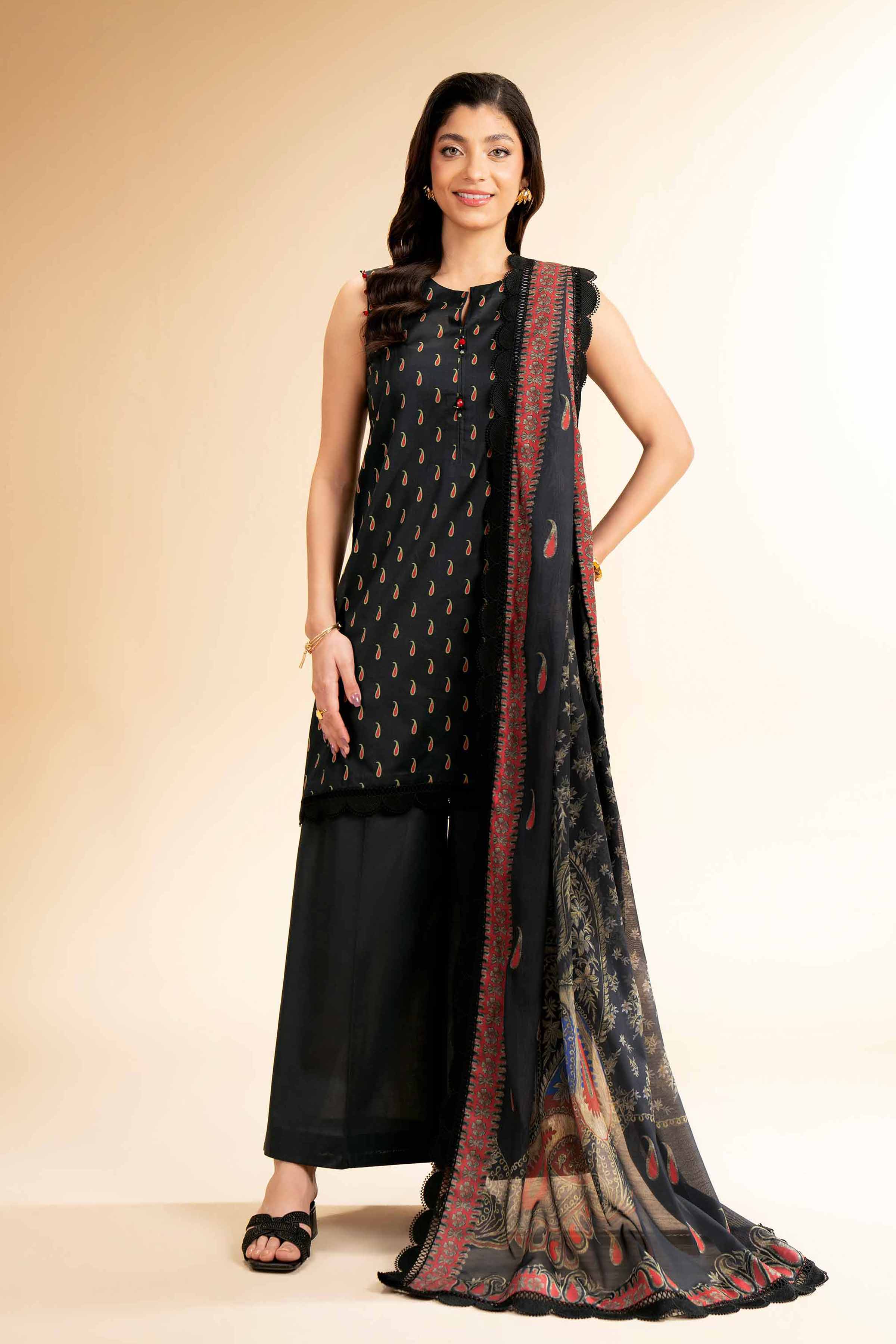 3 Piece - Printed Suit - 42501474