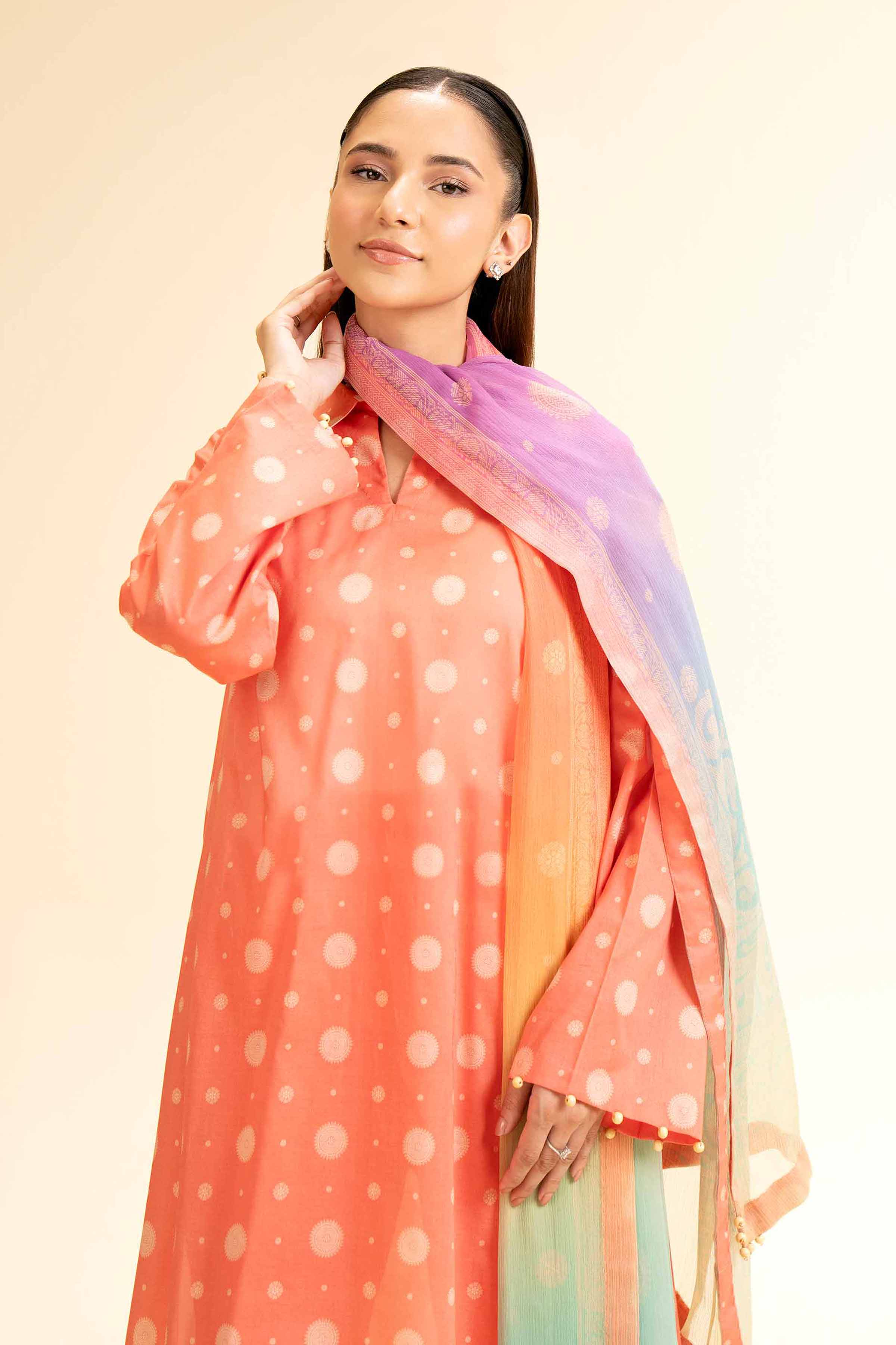 3 Piece - Printed Suit - 42501233