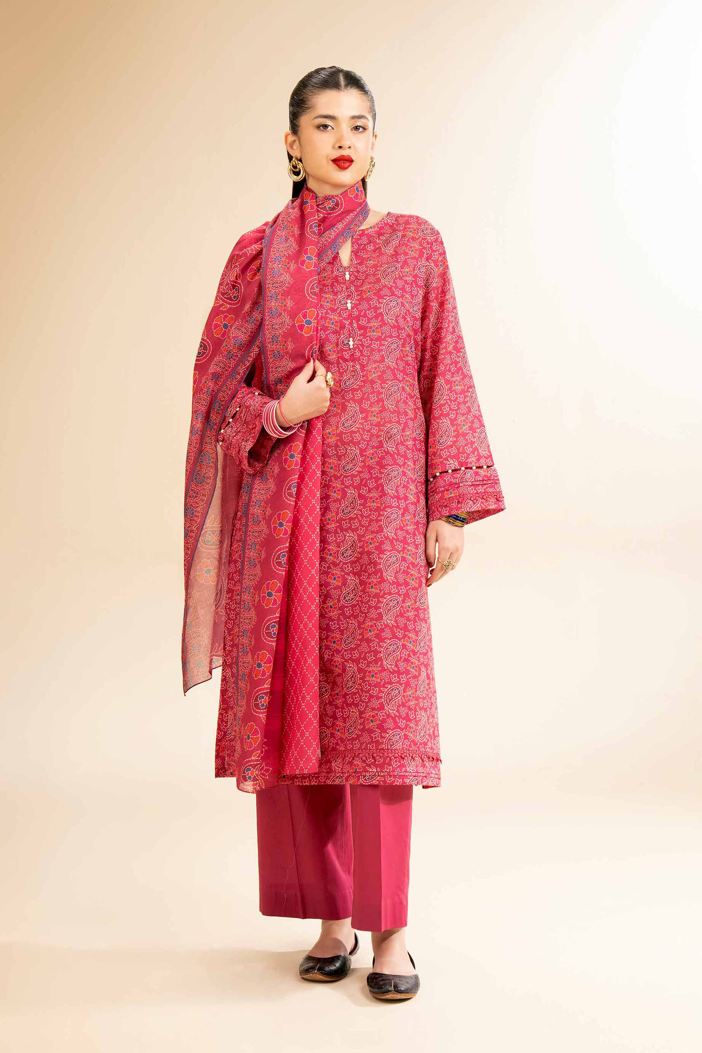 3 Piece - Printed Suit - 42501255