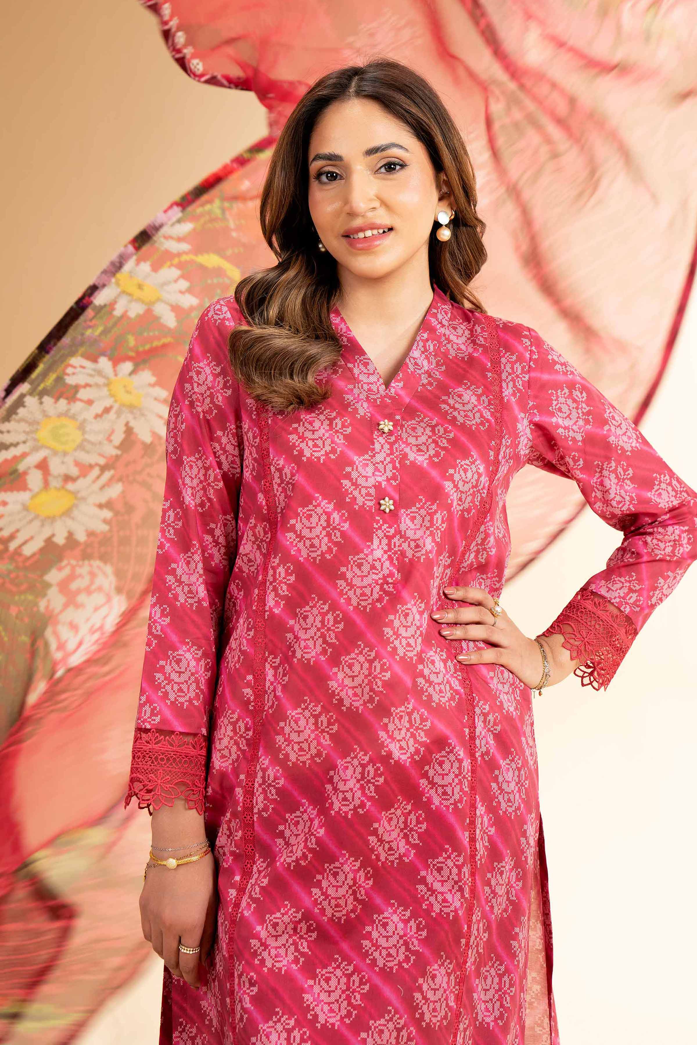 617-2-Piece-Printed-With-Laces-Suit-42501275-2.jpg 2 Piece - Printed With Laces Suit - 42501275