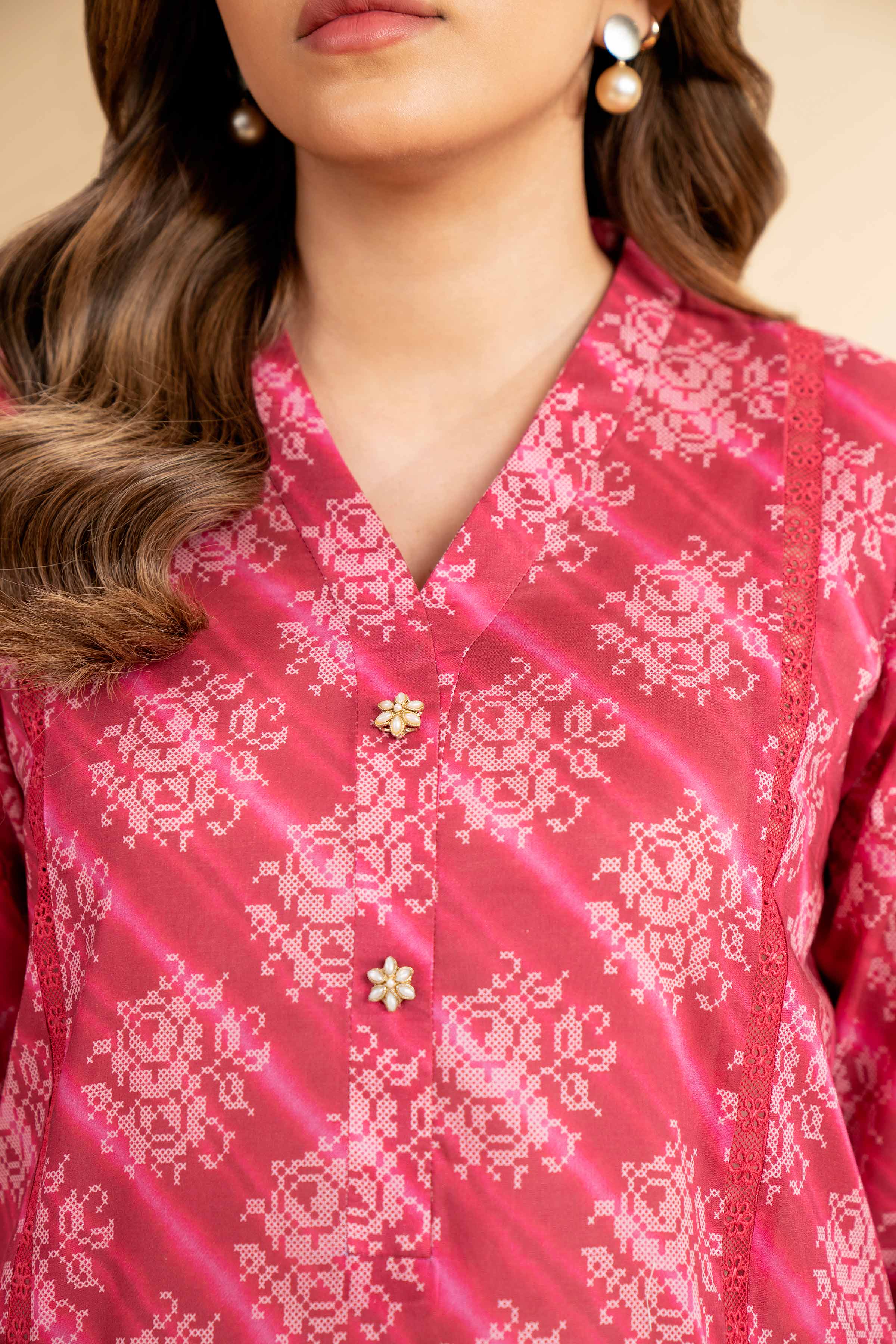 617-2-Piece-Printed-With-Laces-Suit-42501275-4.jpg 2 Piece - Printed With Laces Suit - 42501275