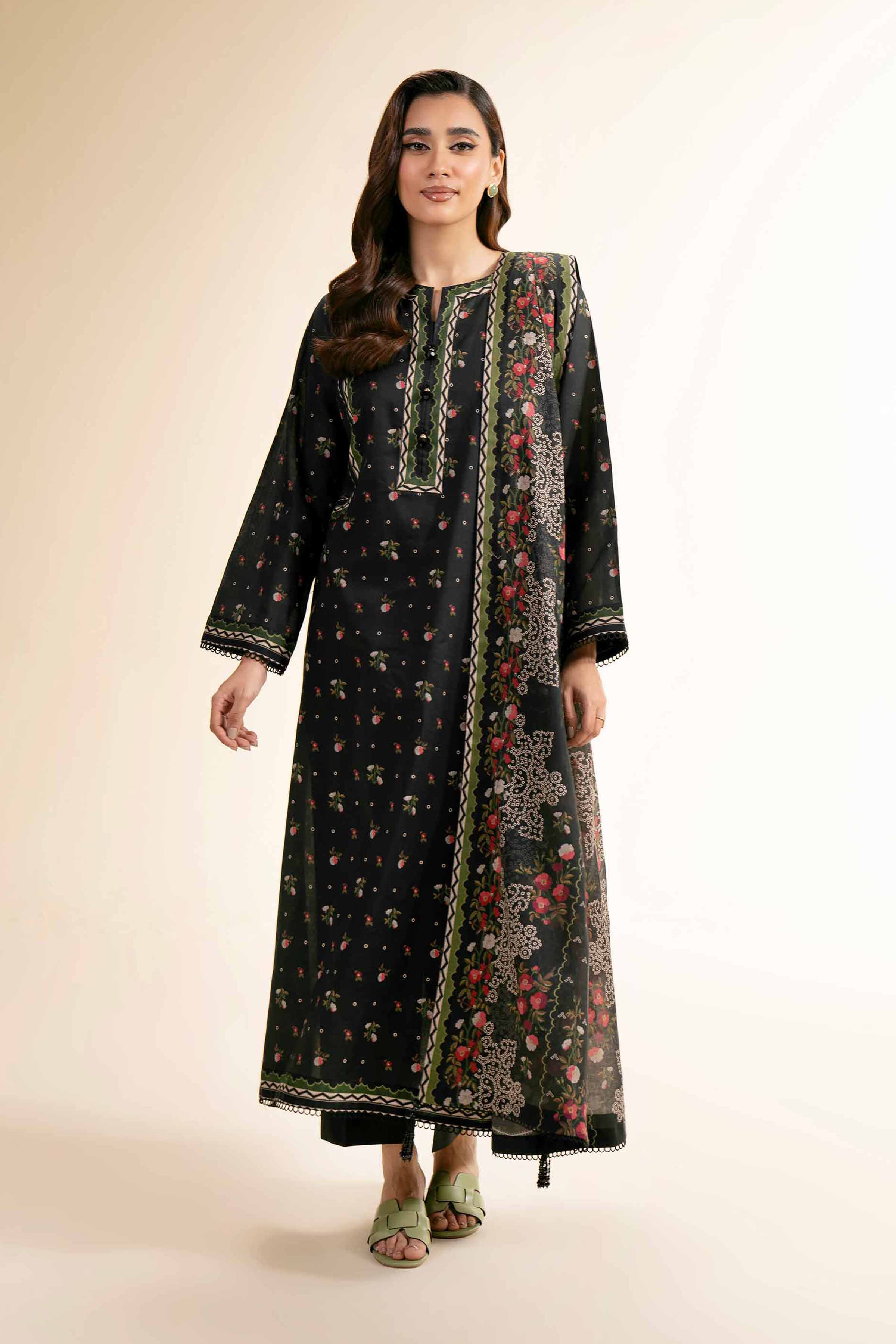 3 Piece - Printed Suit - 42501246