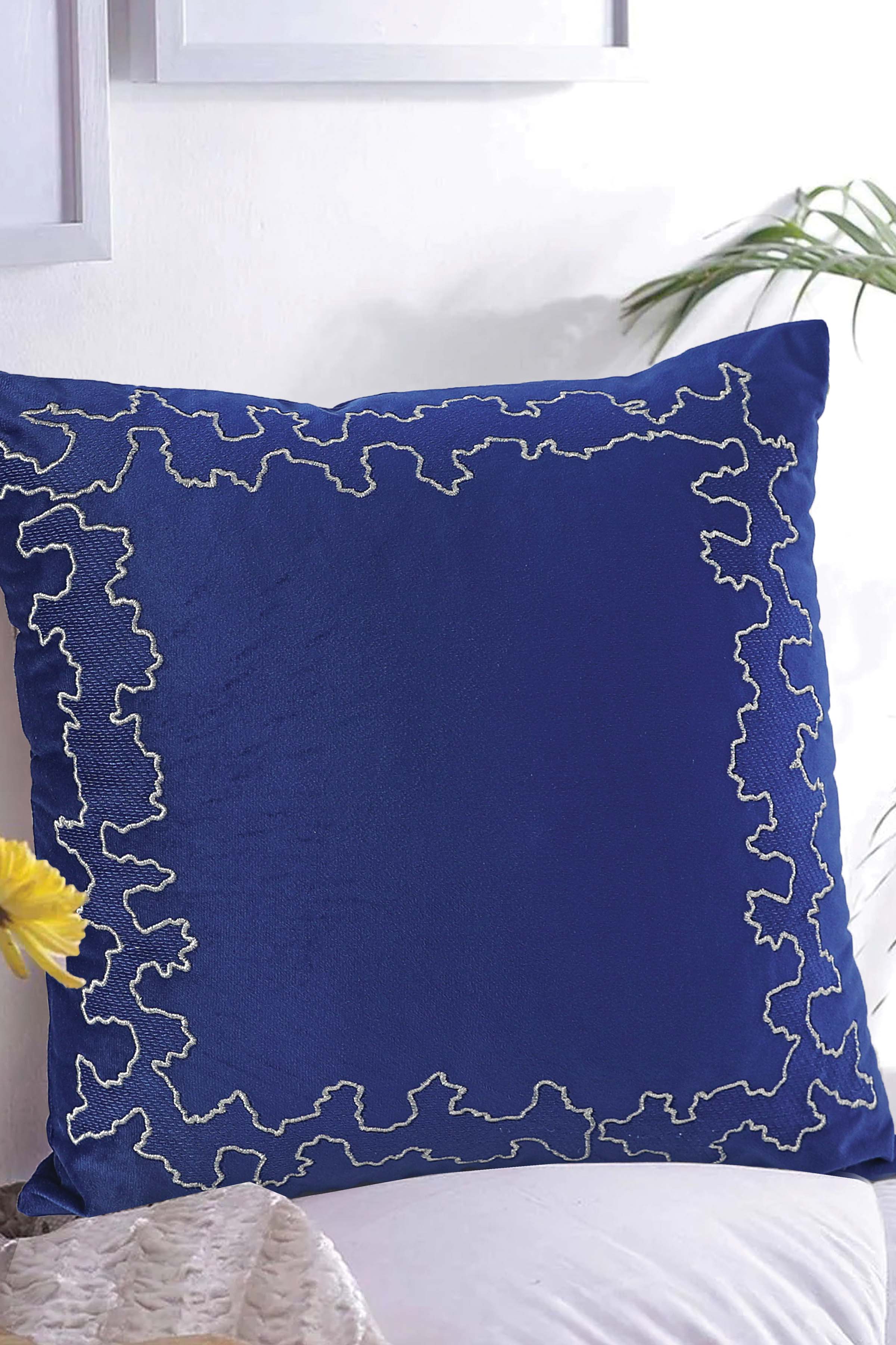 Glass Ocean Cushion Cover Emb