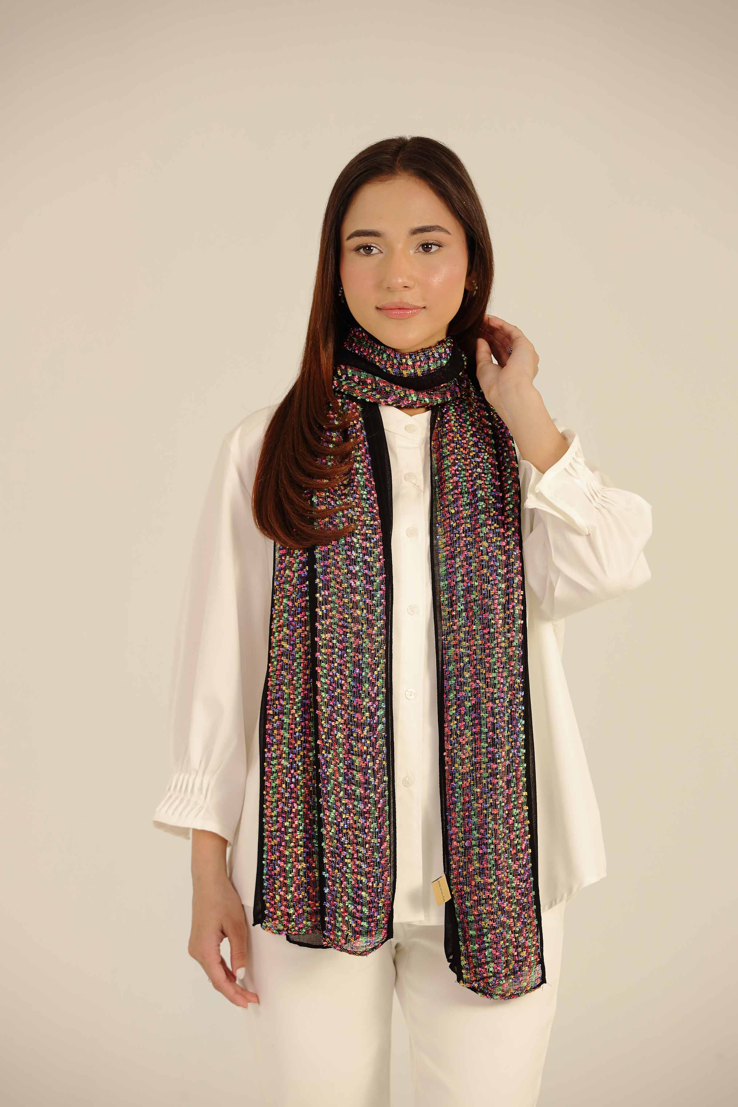 Black Women Scarf-442602103