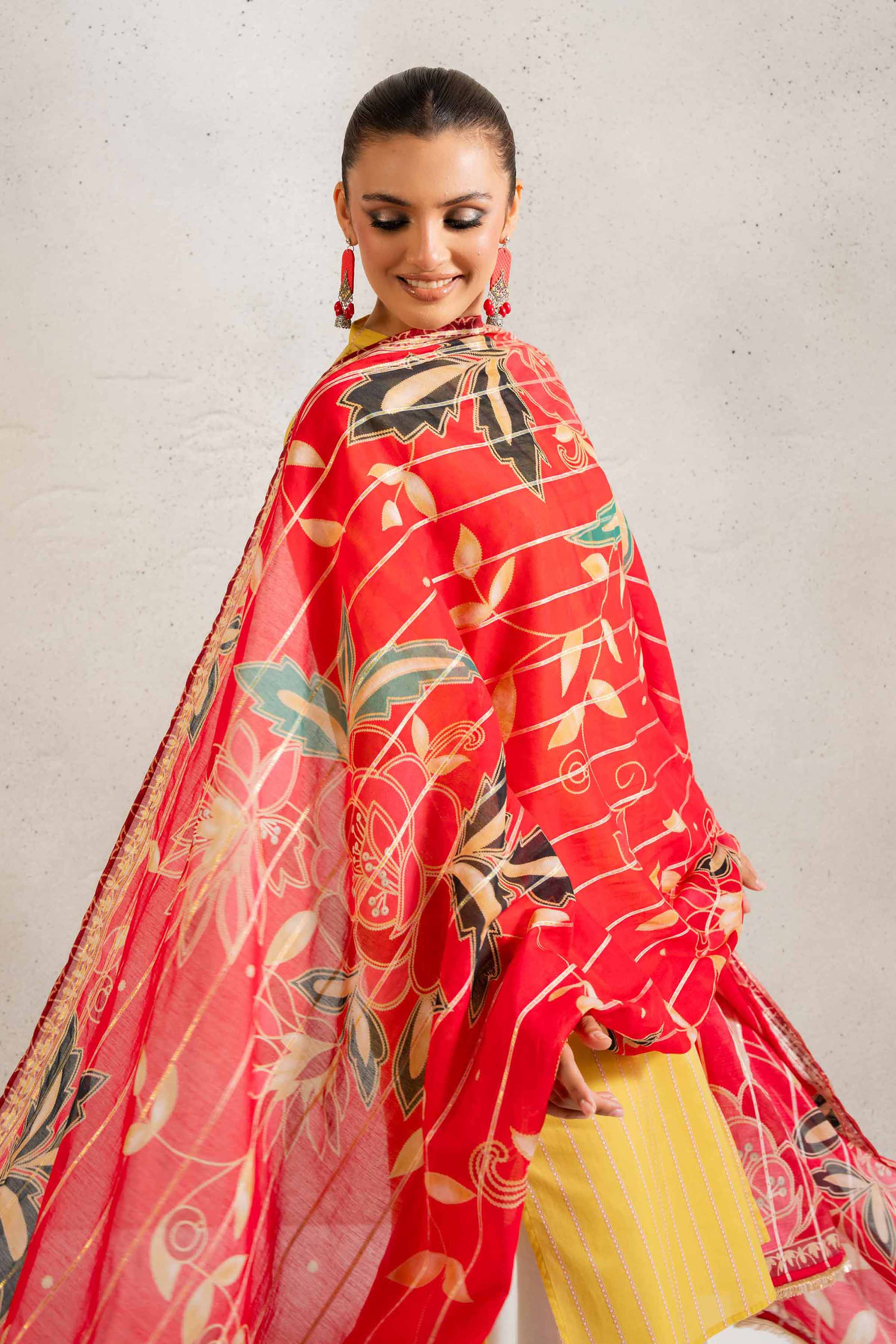 2 Piece - Printed Suit - PE25-133