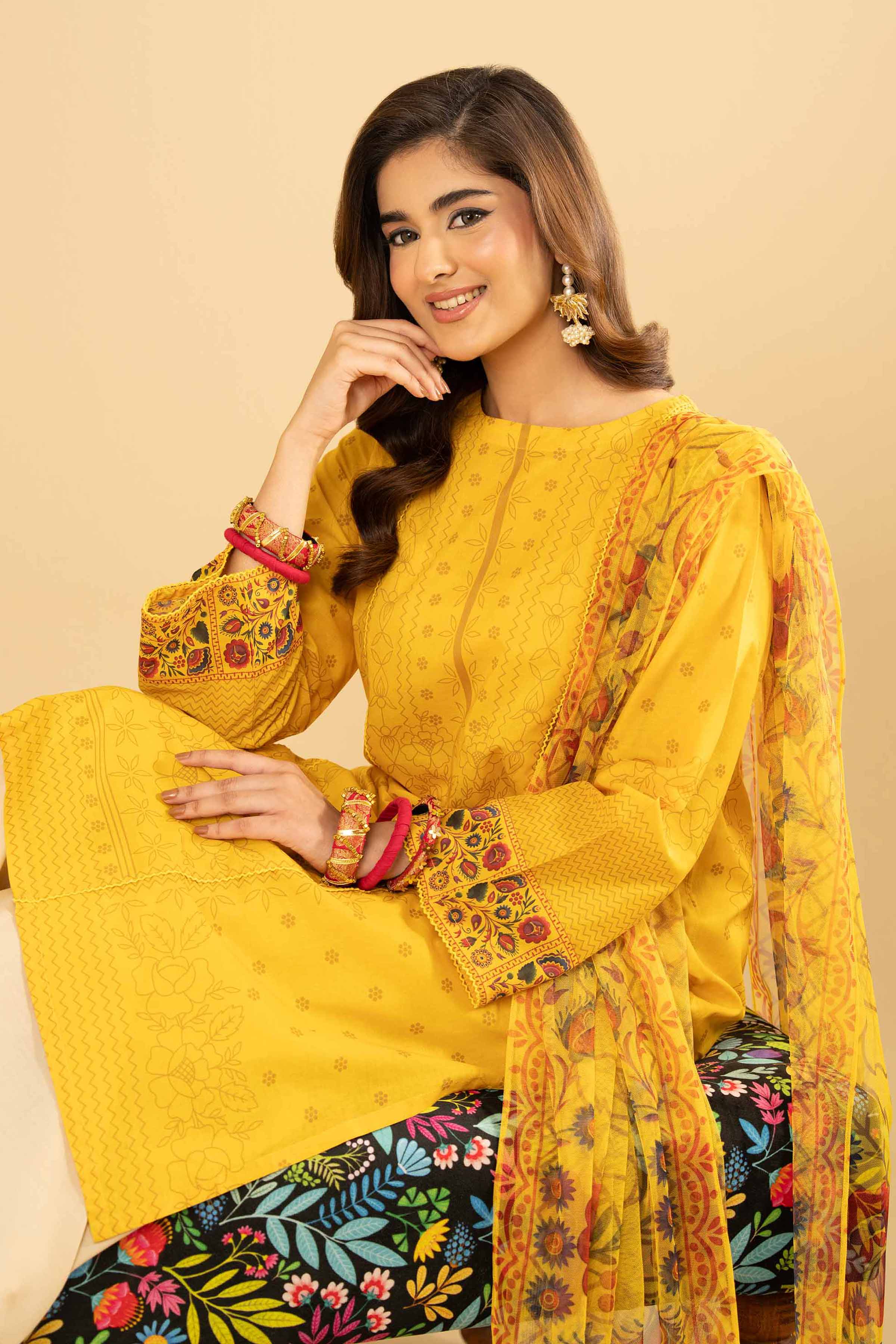 2 Piece - Printed Suit - PE25-444