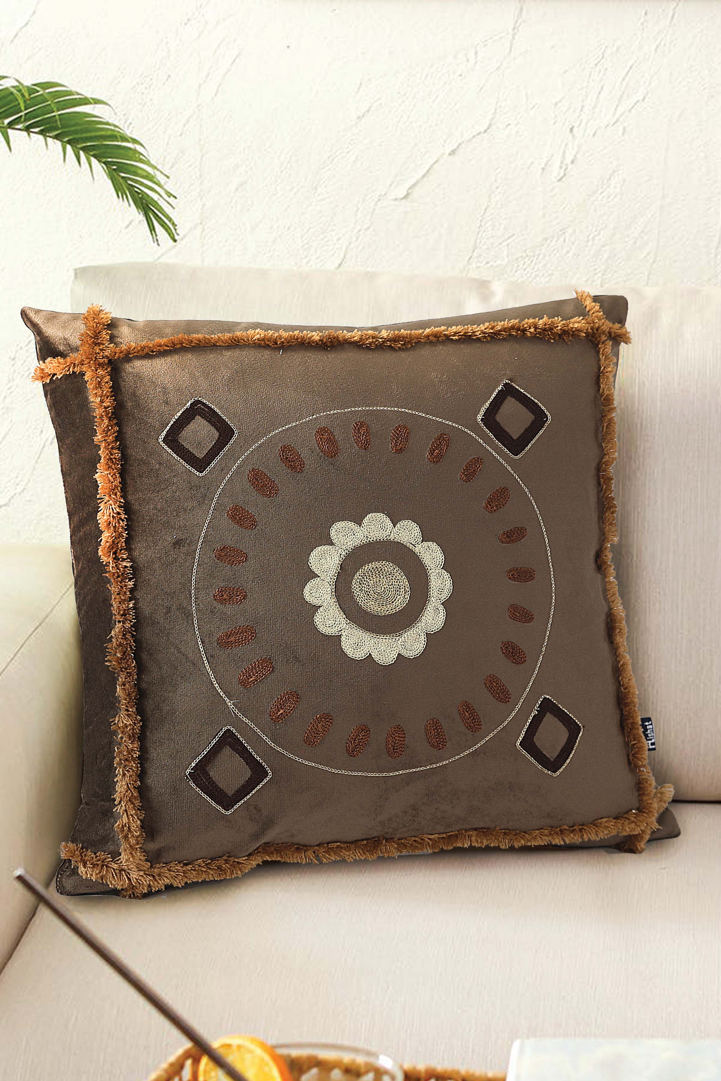 Purity Cushion Cover Emb