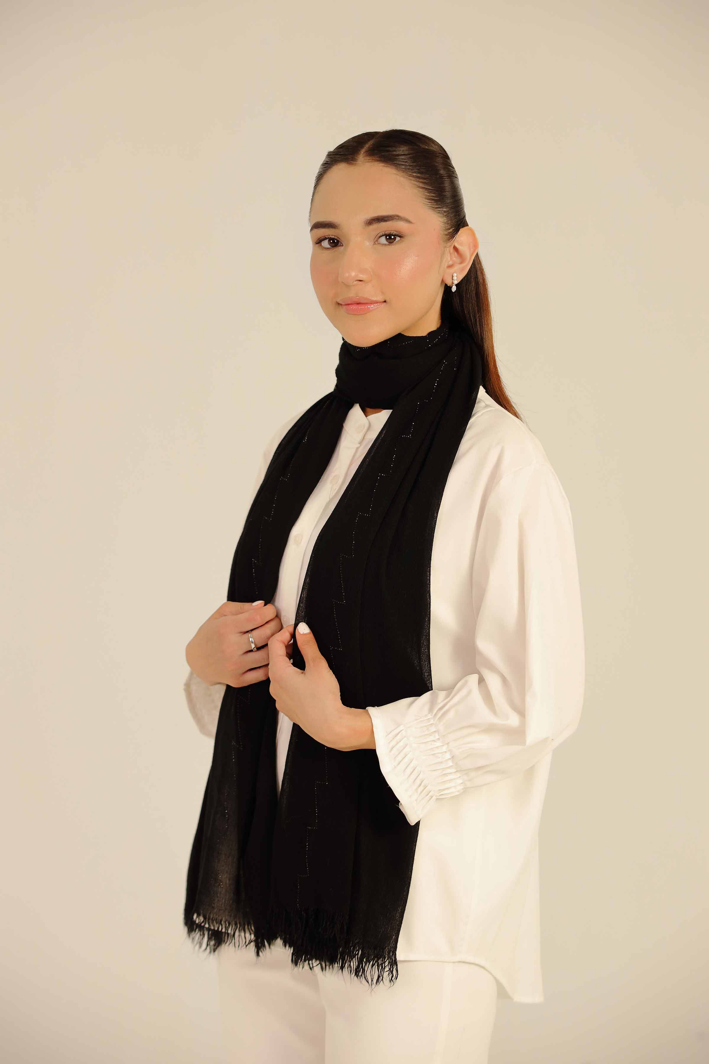 Black Women Scarf-442512103