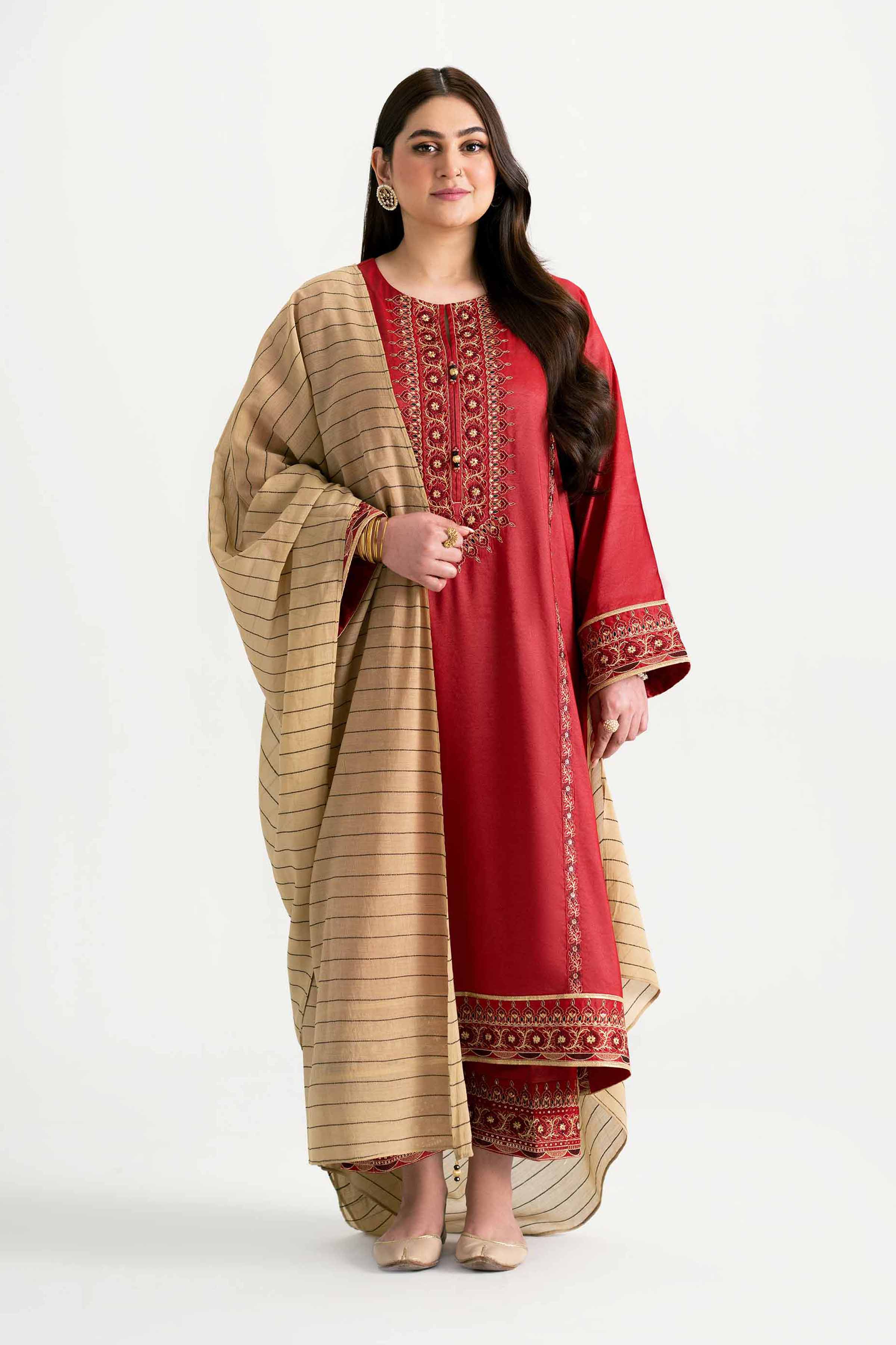 7554-3-Piece-Embroidered-Suit-PMD25-12-M-2.jpg 3 Piece - Embroidered Suit - PMD25-12 M