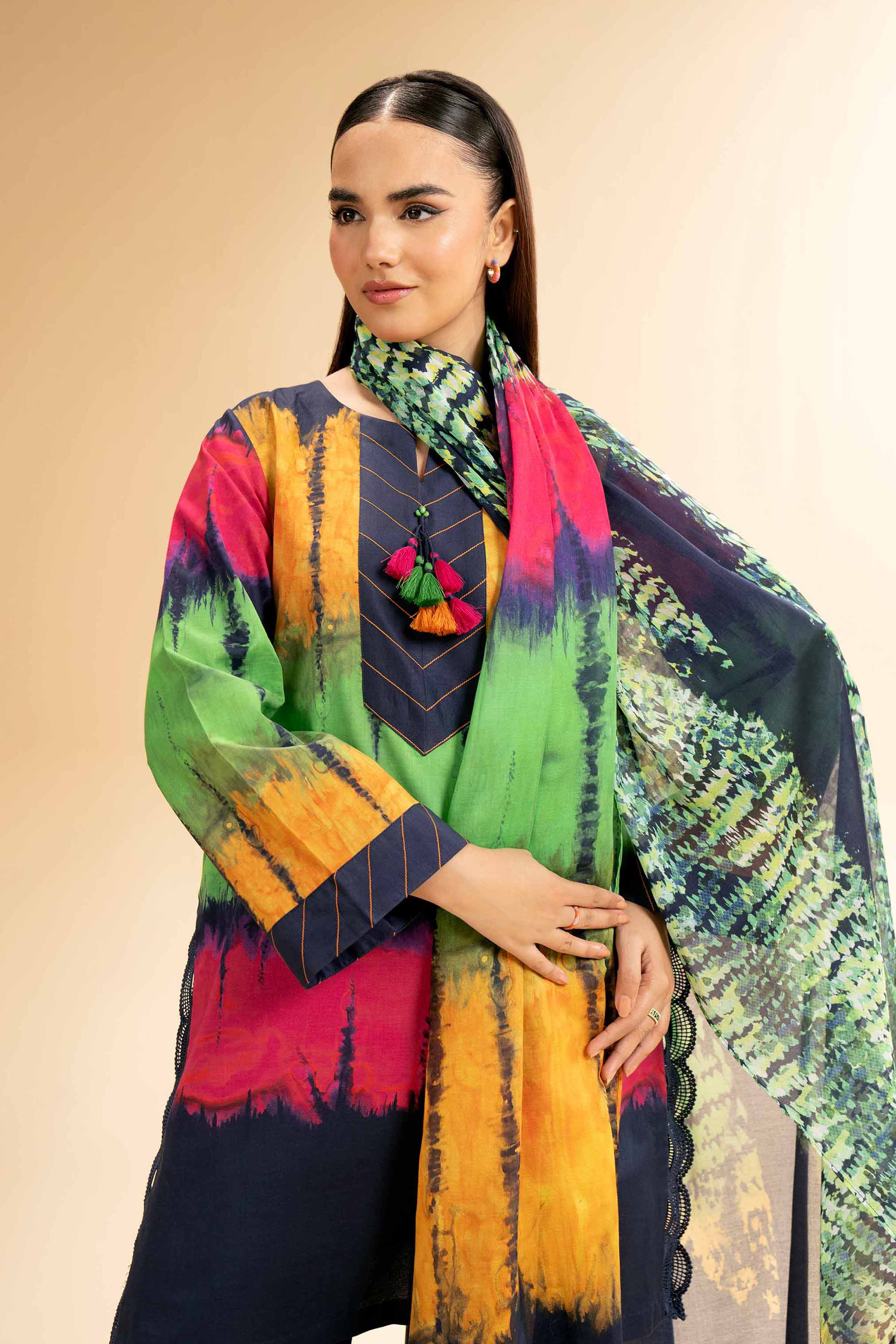 3 Piece - Digital Printed Suit - 42501604