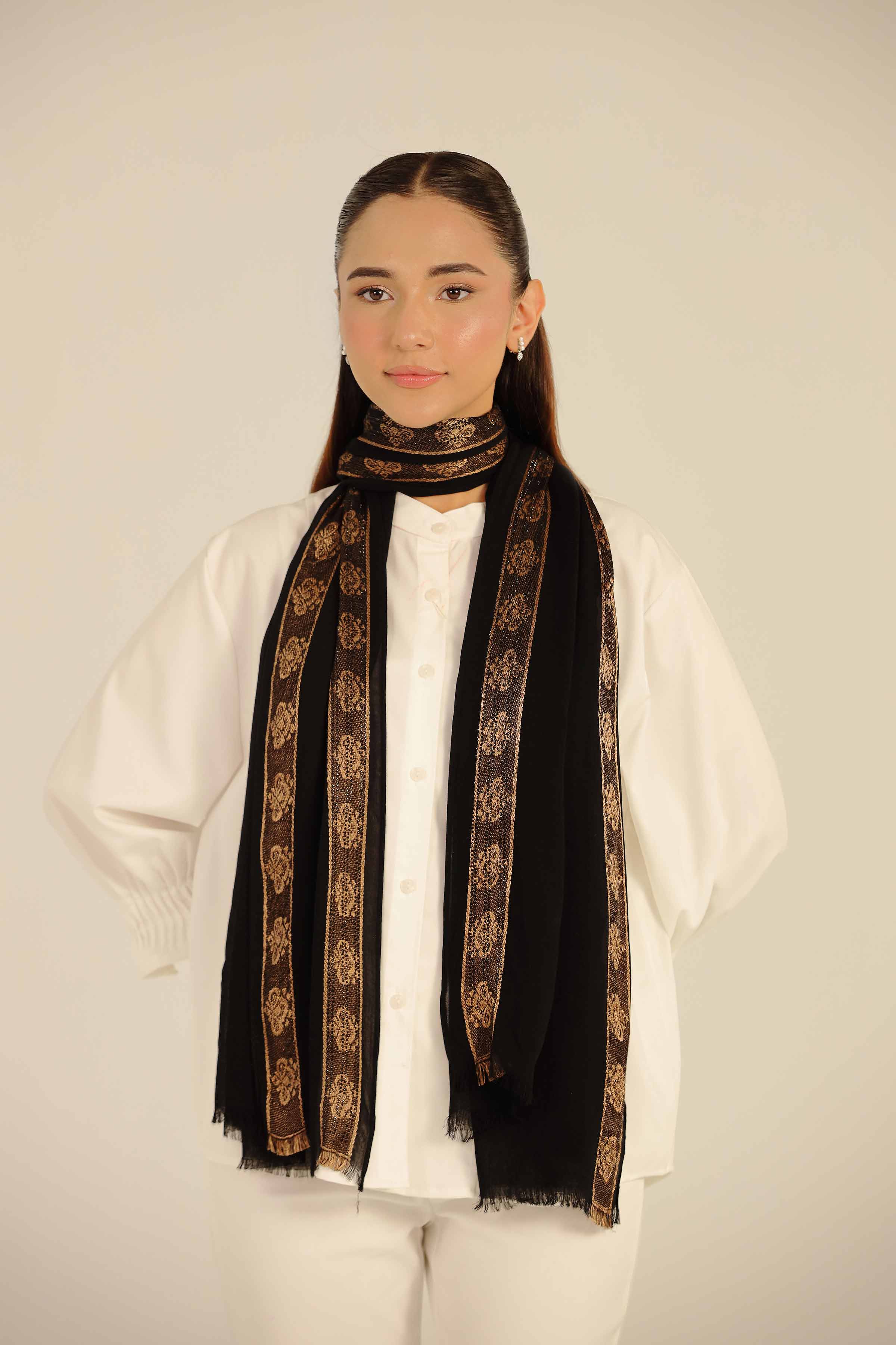 Black Women Scarf-442532103