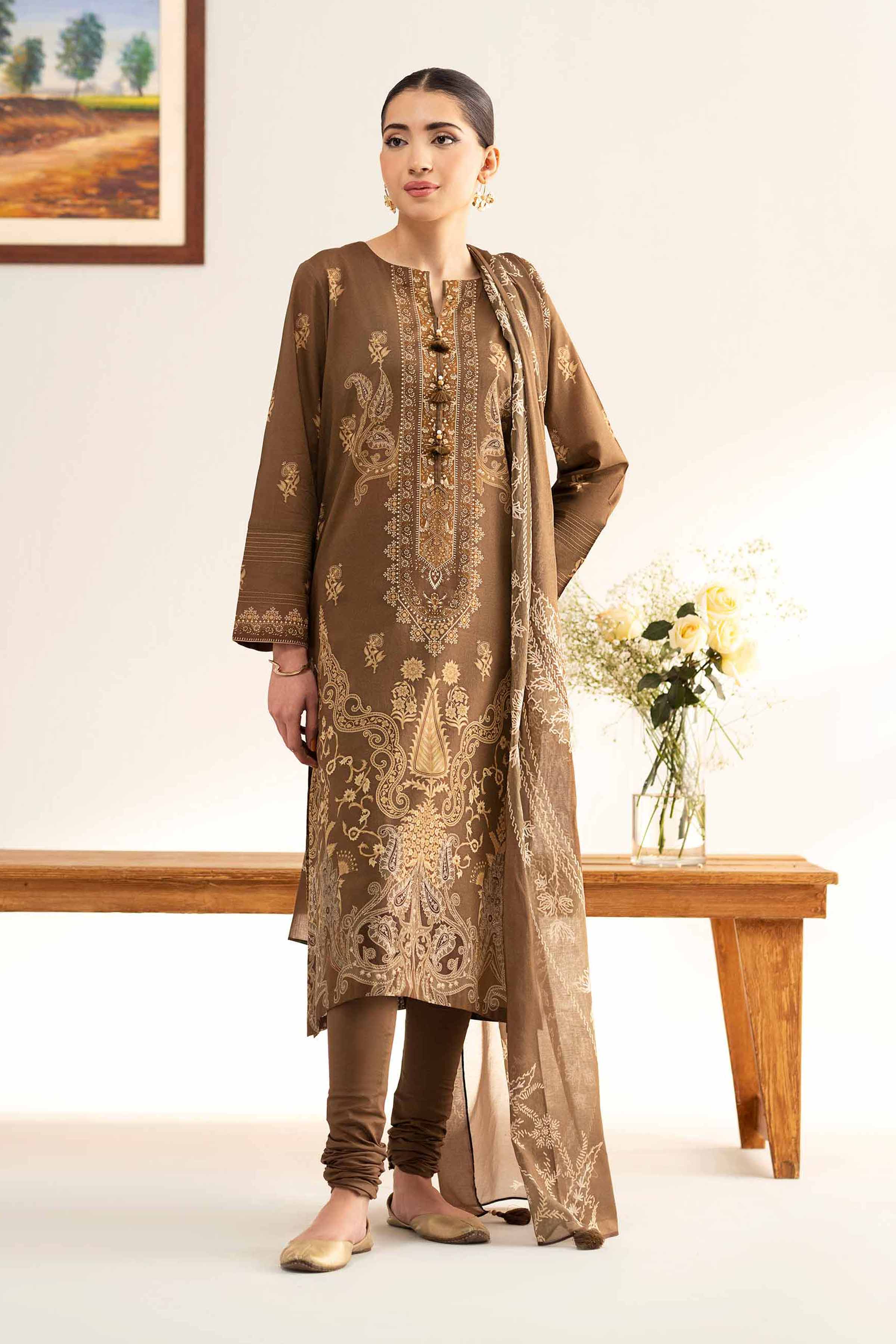 812-3-Piece-Digital-Printed-Loose-Fabric-42503146-1.jpg 3 Piece - Digital Printed Loose Fabric - 42503146
