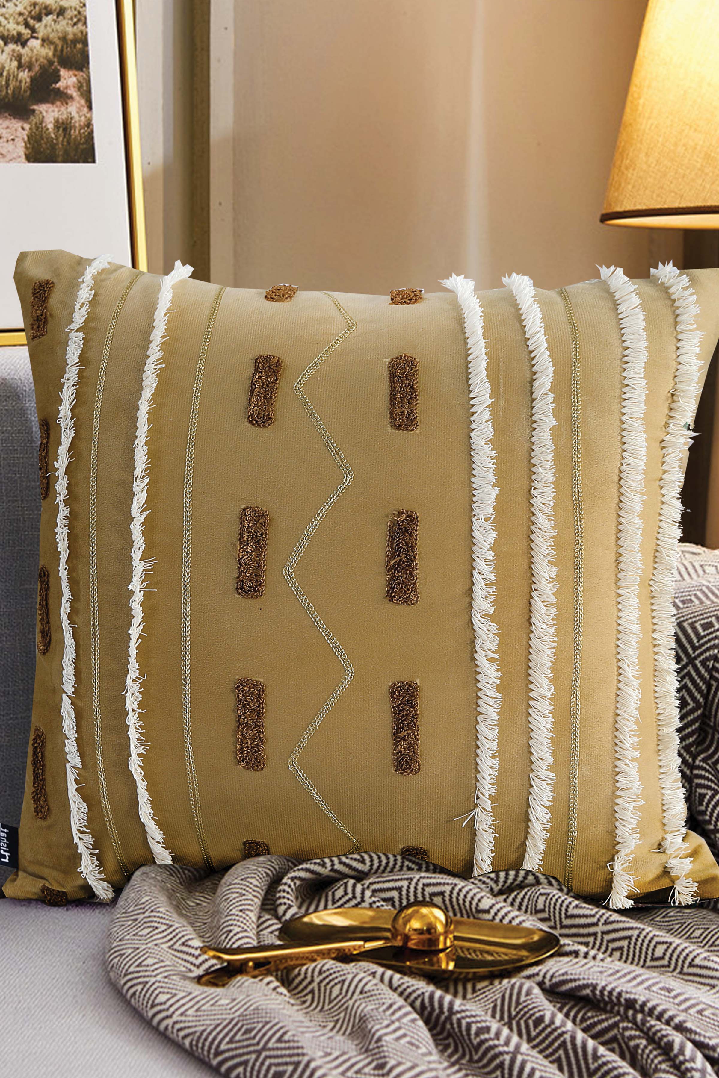 Esther Cushion Cover Emb