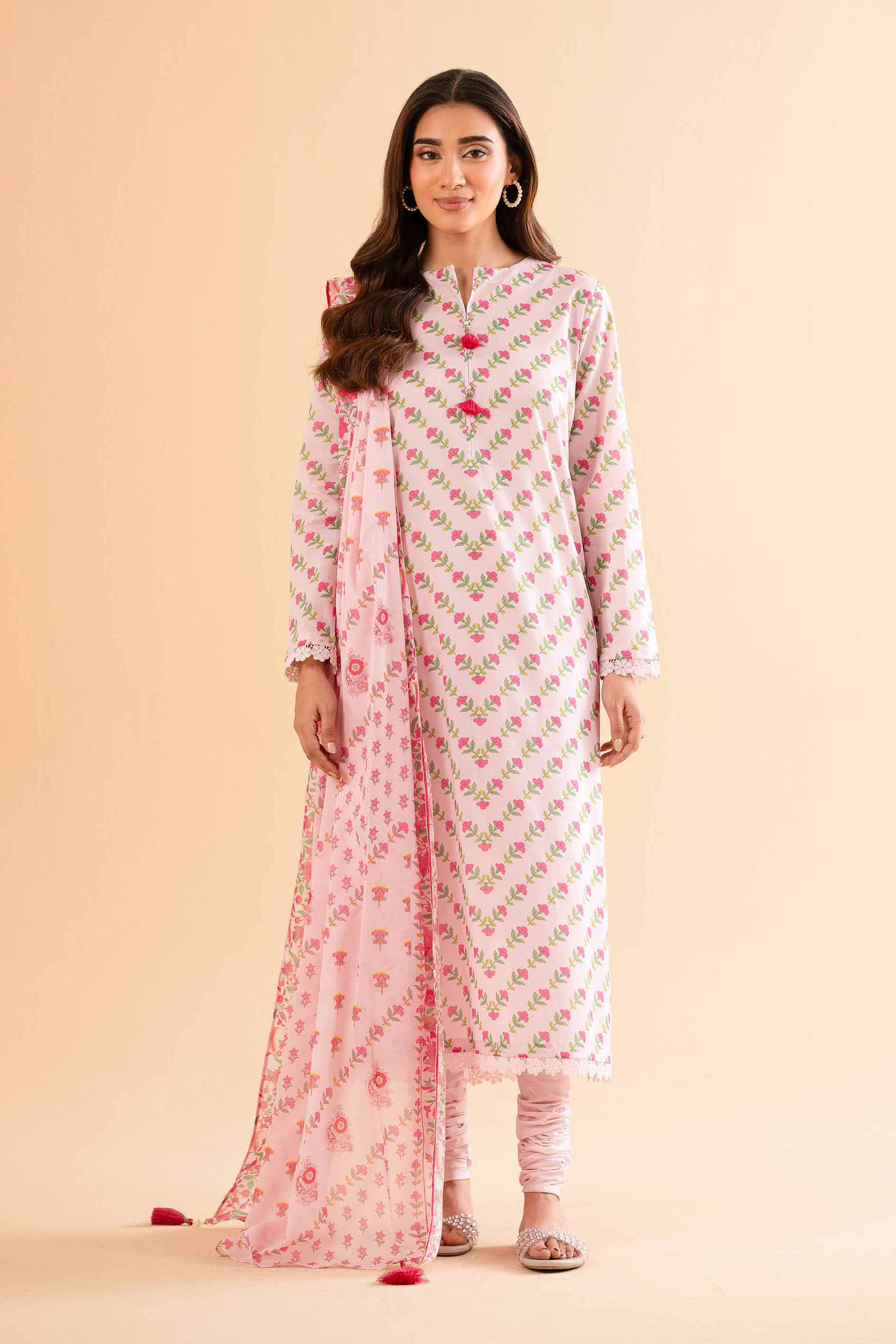 3 Piece - Printed Loose Fabric - 42503135