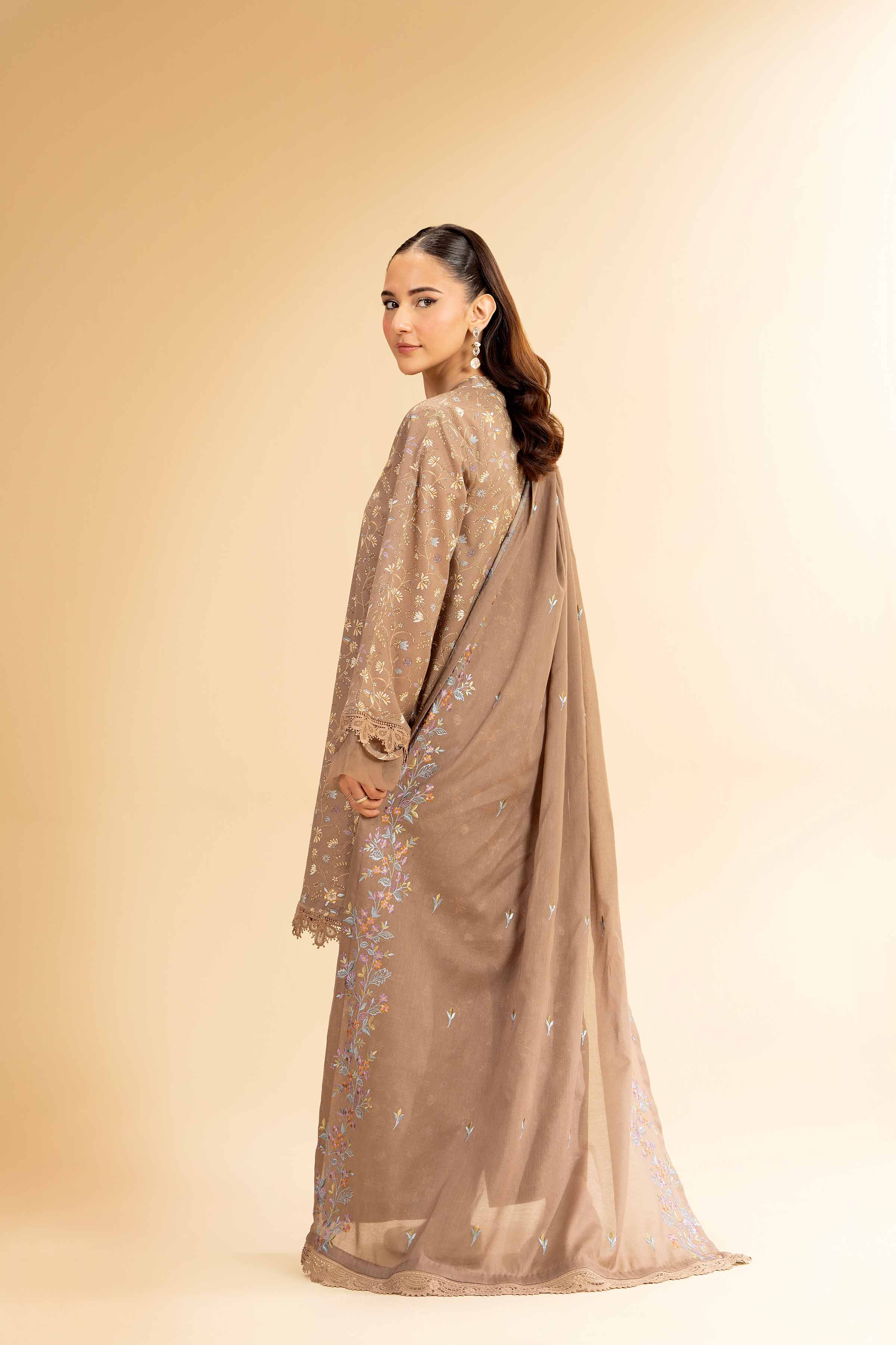 869-3-Piece-Printed-Embroidered-Suit-42501505-3.jpg 3 Piece - Printed Embroidered Suit - 42501505