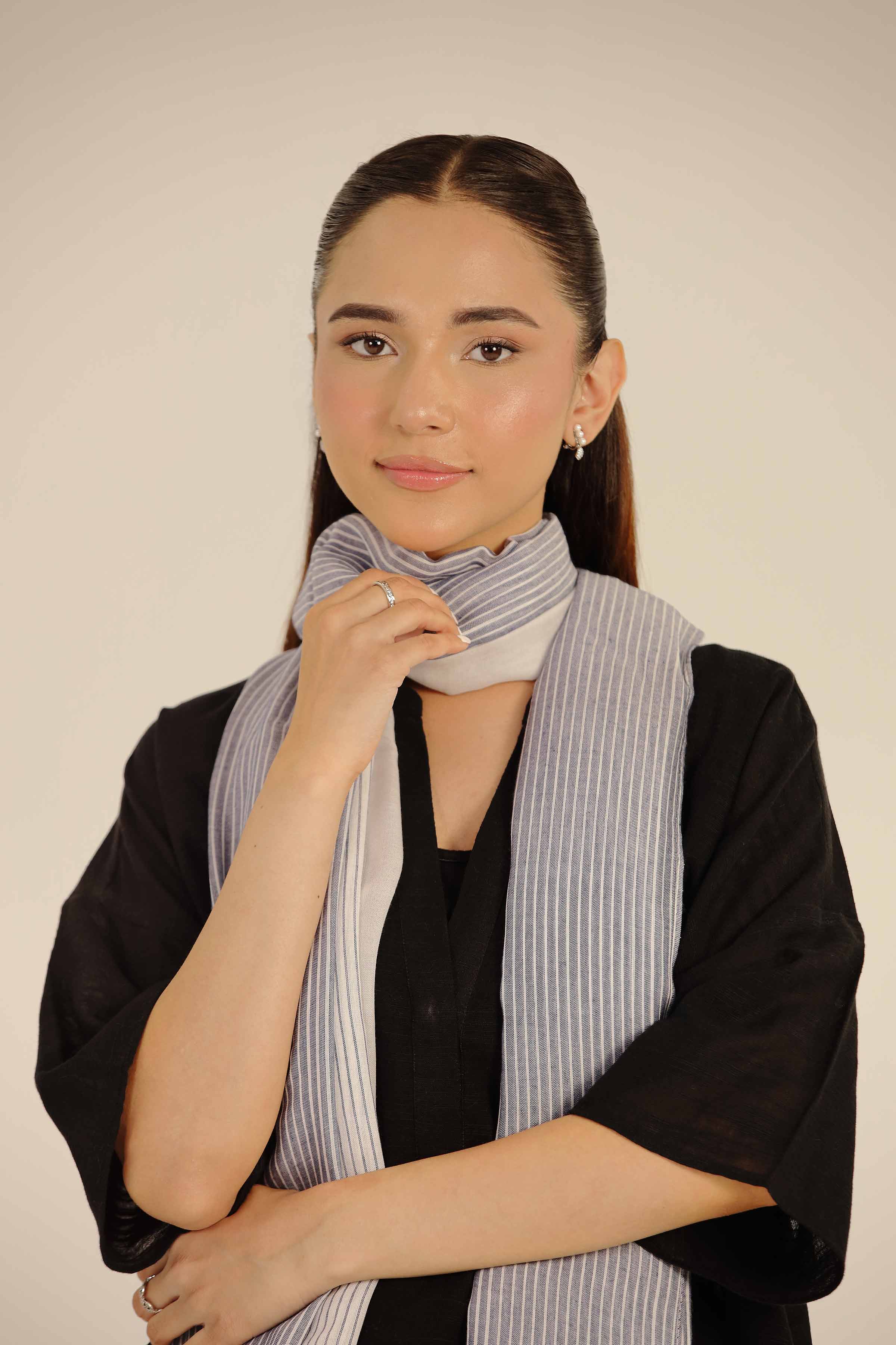 Blue Women Scarf-442672108