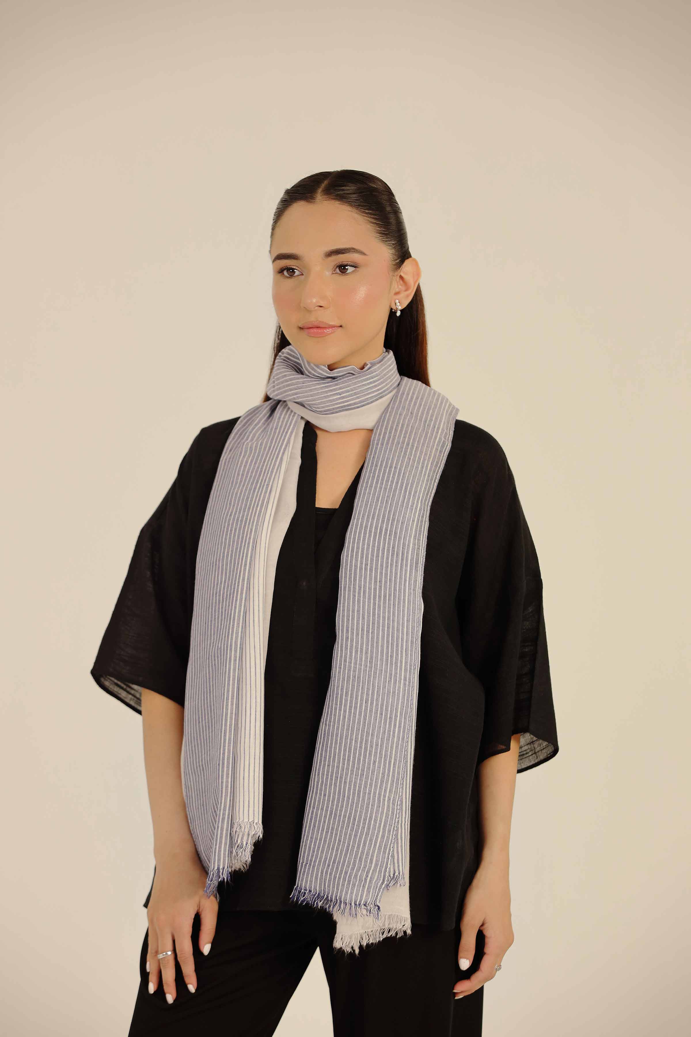 Blue Women Scarf-442672108