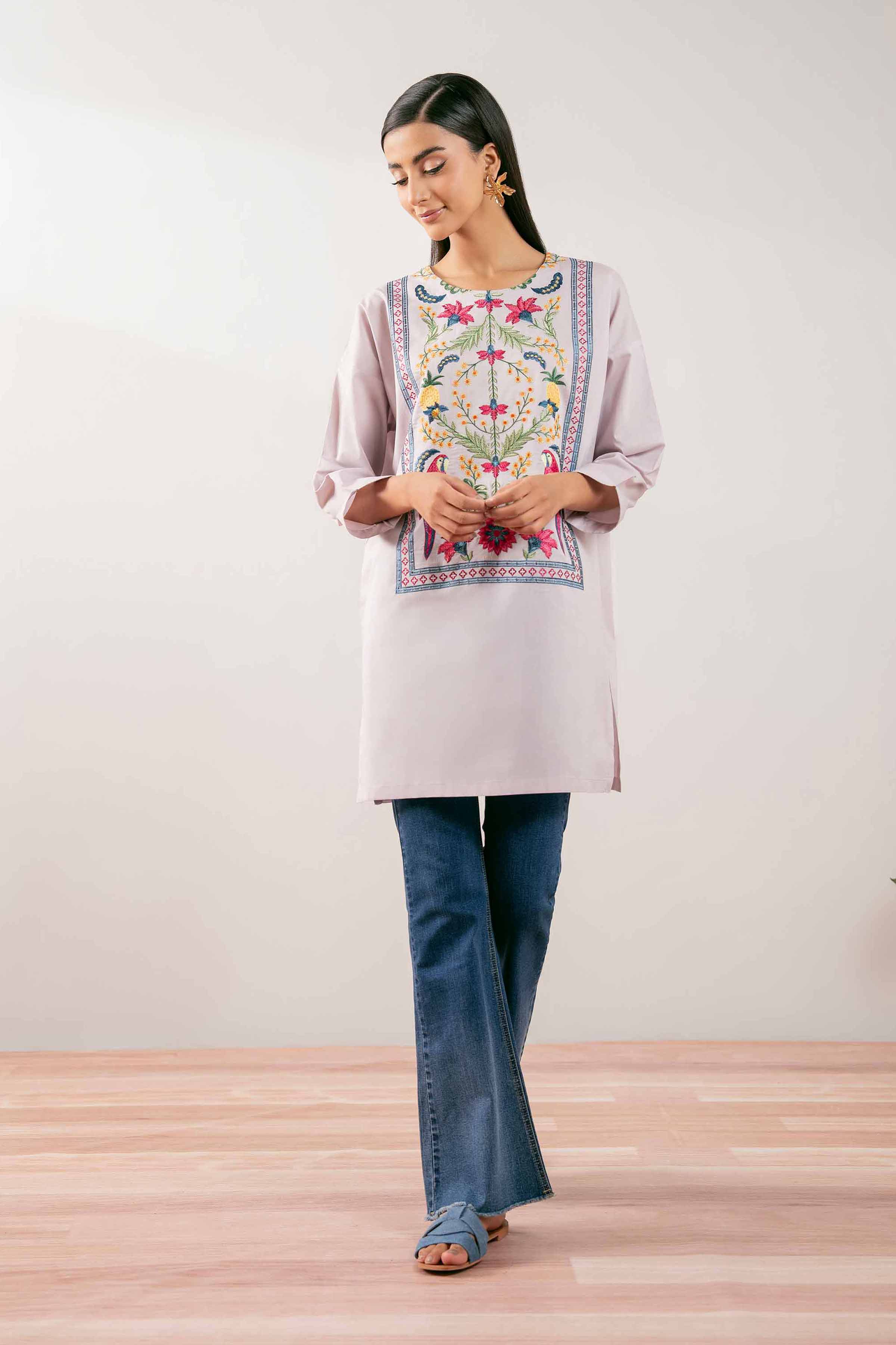 Embroidered Tunic - PS25-108