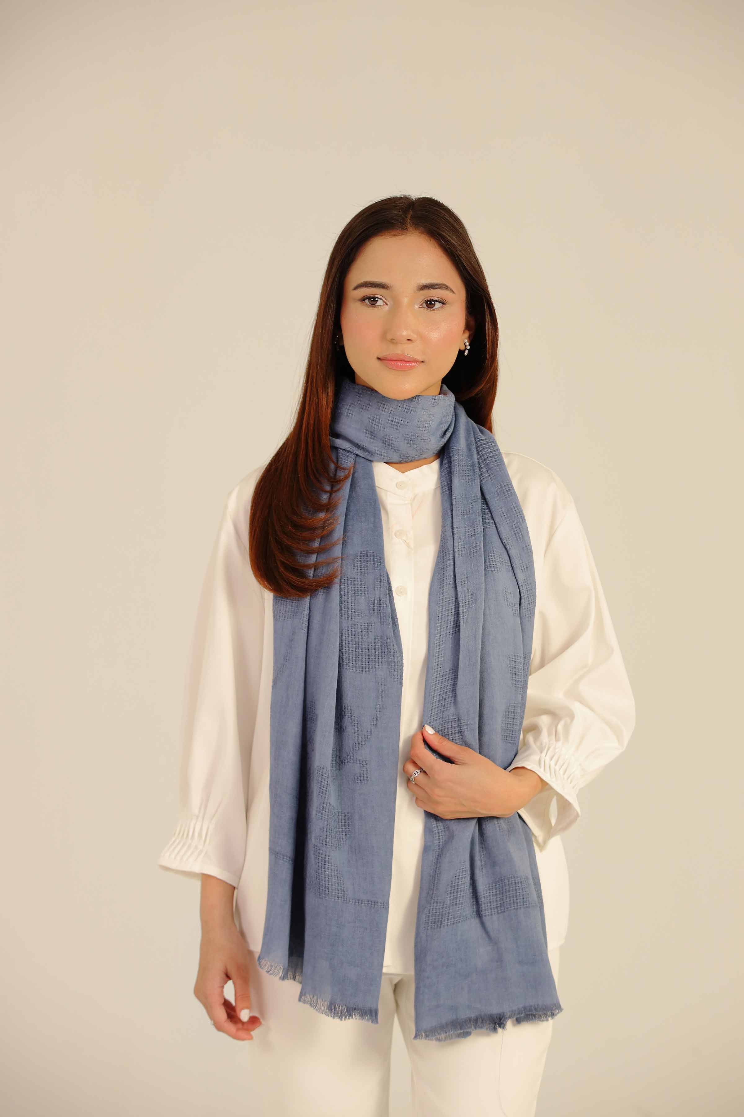 Navy Women Scarf-442692121