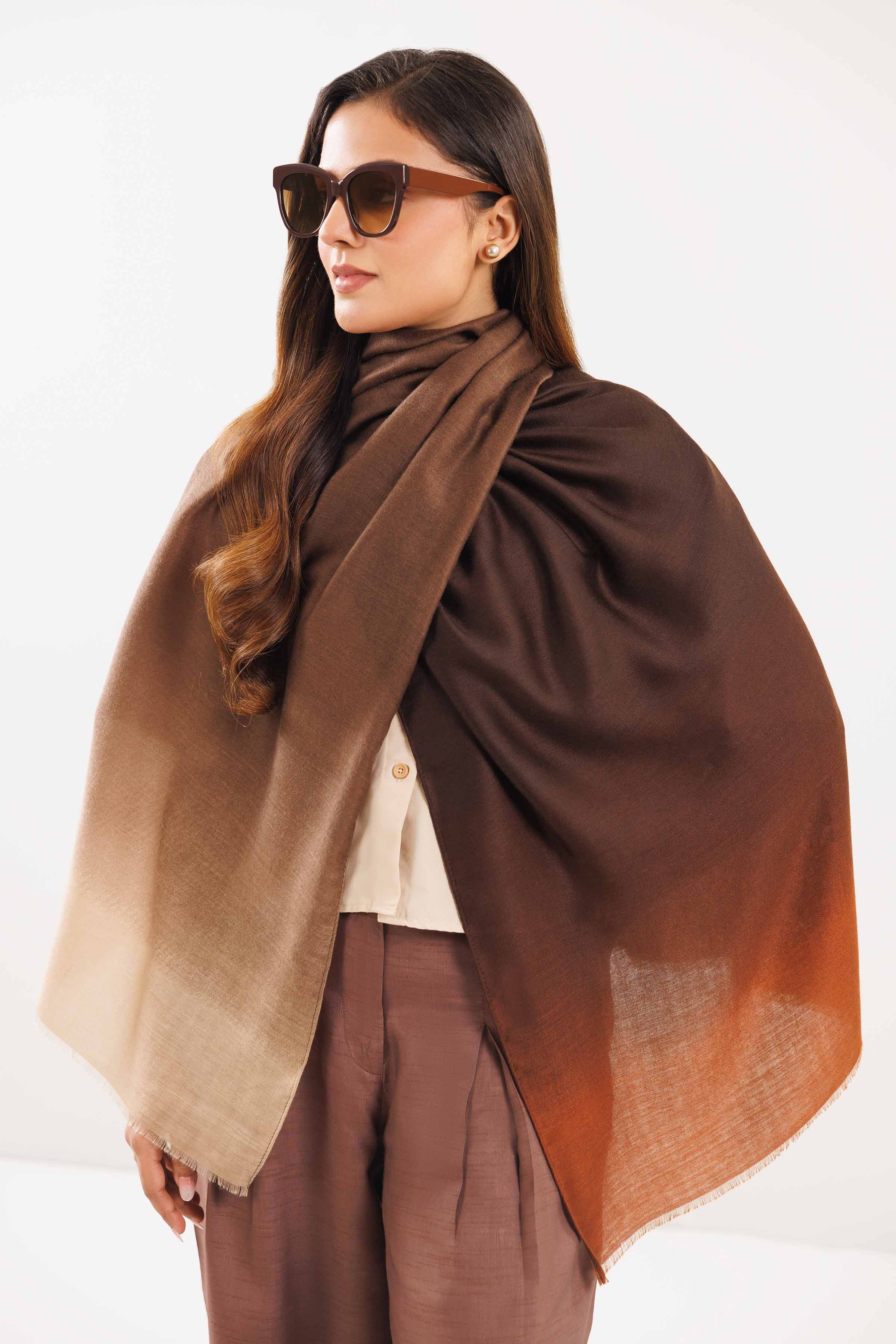 Coffee Women Scarf-442842117