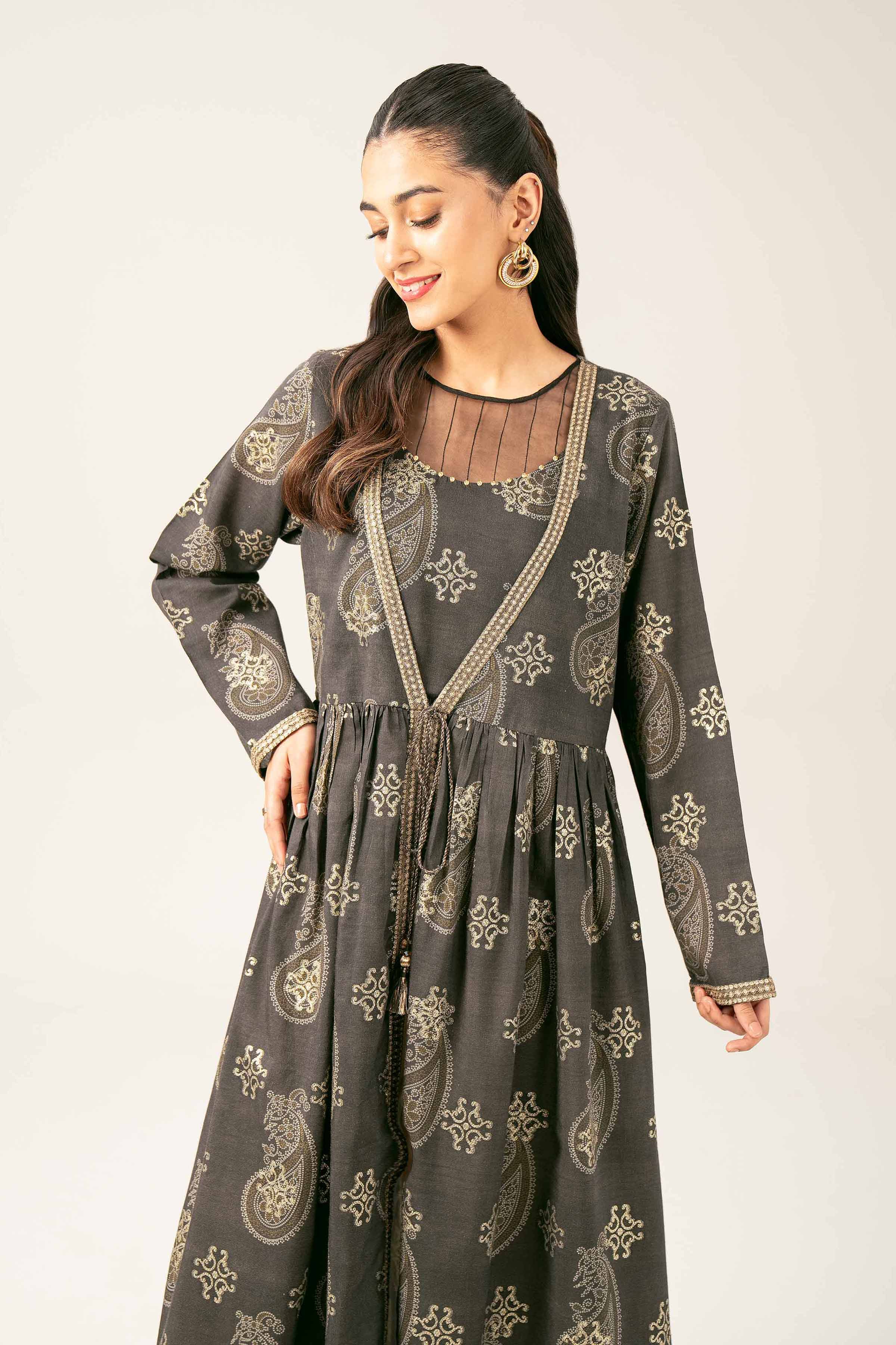 9173-Printed-Dress-FE25-74-1.jpg Printed Dress - FE25-74