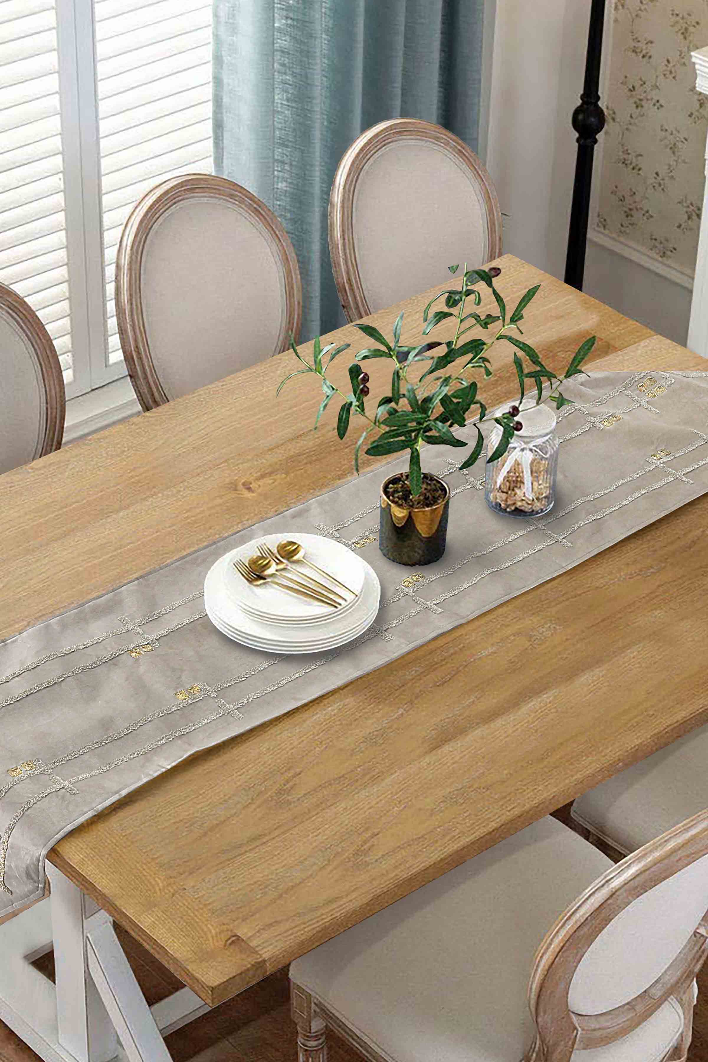 Ragalia Embroidered Table Runner  - 1 Piece