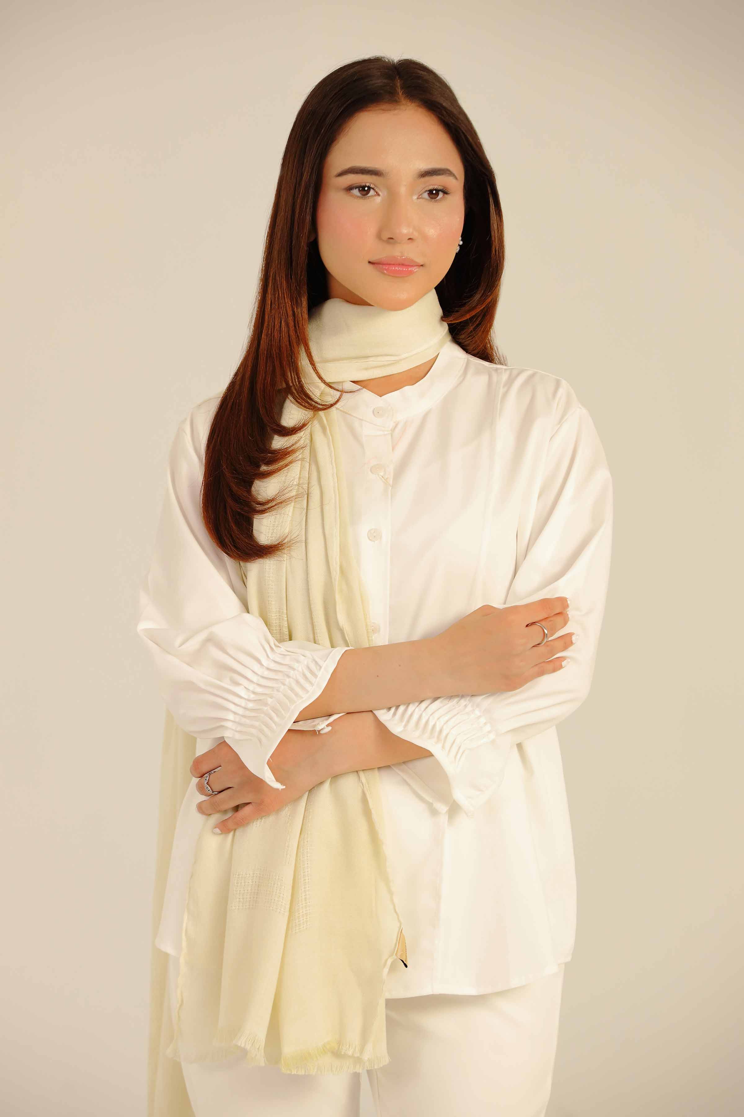 Beige Women Scarf-442692118